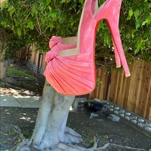 Christian Louboutin Pink Miss Benin Platform Heel